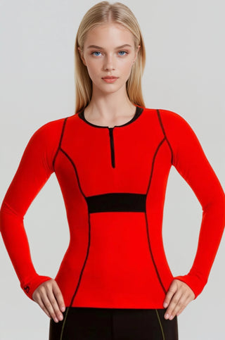 Full Cover Athletic Stretch Long Sleeve